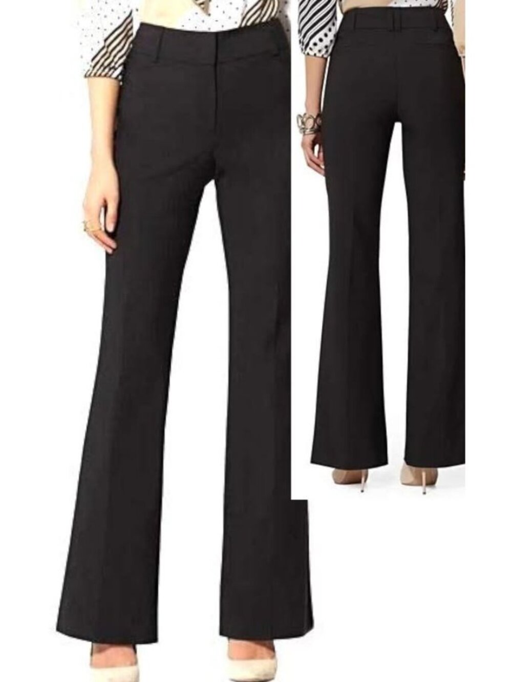 New York & Company Women's Womens Black Pants Size 0 Tall NWT